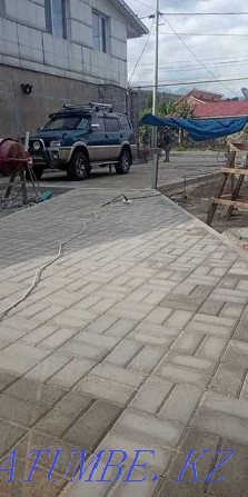 Laying/Paving/Repair/Dismantling of paving stones and paving slabs Almaty - photo 8