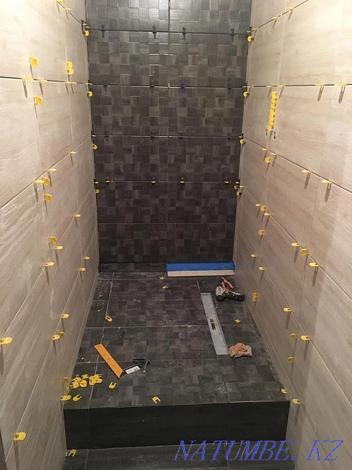 Tiler. Laying tiles of all types. Shymkent - photo 4