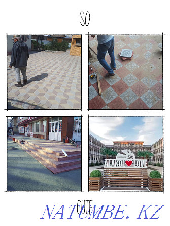 Laying paving stones (tiles) of any complexity. Semey - photo 6