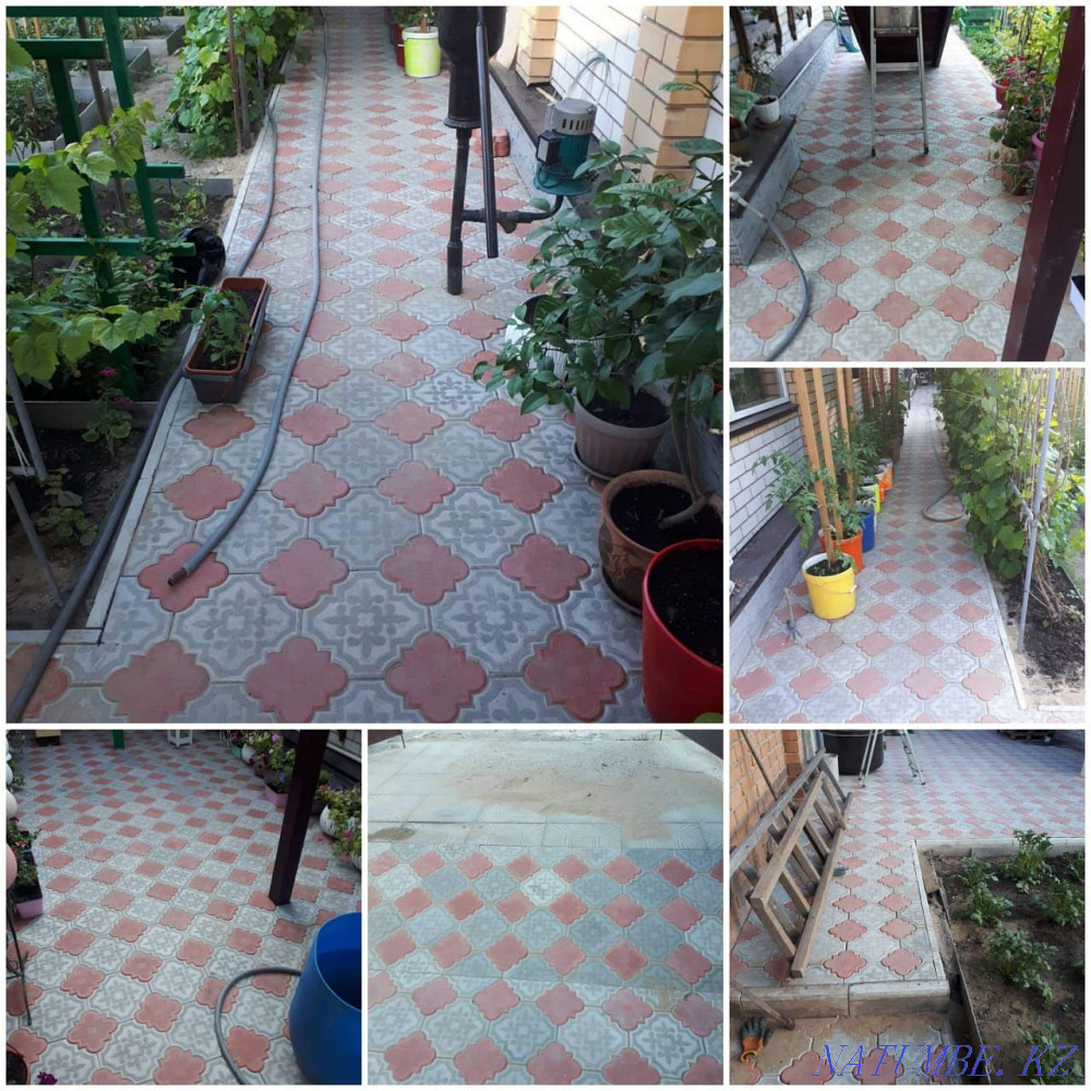 Laying paving stones (tiles) of any complexity. Semey - photo 5