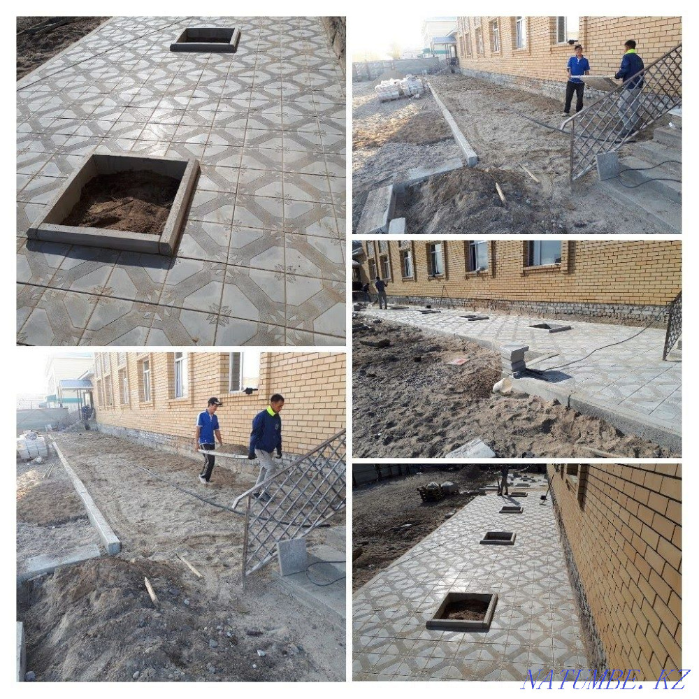 Laying paving stones (tiles) of any complexity. Semey - photo 7
