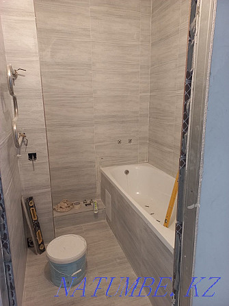 Tiles, laminate, plumbing box Astana - photo 1