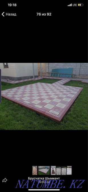 Paving stone laying Shymkent - photo 4