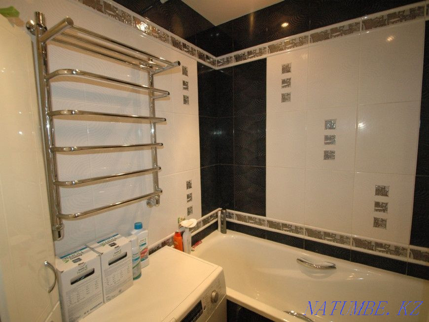 Кафельные работы любой сложности, санузел под ключ! Керама, гипсакарто Усть-Каменогорск - изображение 6