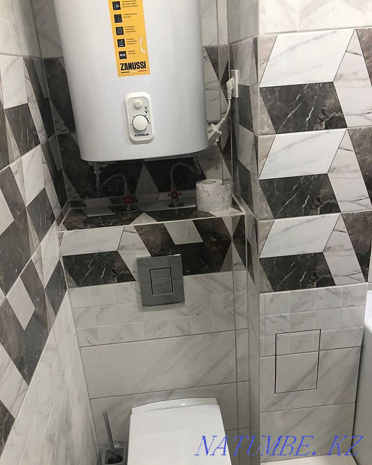 Плитка төсеу, фарфор плиткалары!  Өскемен - изображение 3