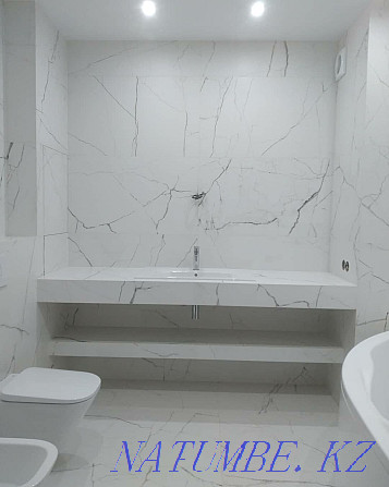 Free master Apartment renovation turnkey partially tile tiler Almaty - photo 5
