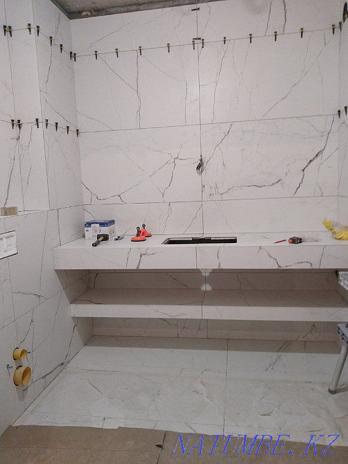 Пәтерді жөндеуге арналған тегін шебері жартылай плитка тақтайшасы  Алматы - изображение 4