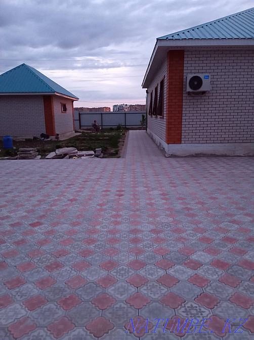 Укладка брусчатки тротуарной плитки Актобе - изображение 5