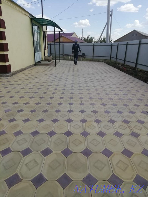 Laying paving stones, slabs installation curbs curbs qualitatively Oral - photo 1