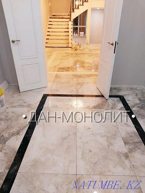 Плиткалар / фарфордан жасалған тастан жасалған бұйымдар / қабырғалар / еден / артқы жағы  Алматы - изображение 2