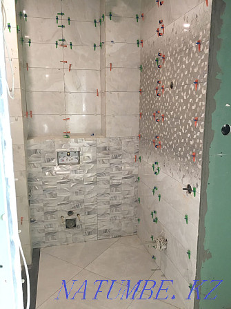 Tiling laying! Bathrooms turnkey! Astana - photo 5