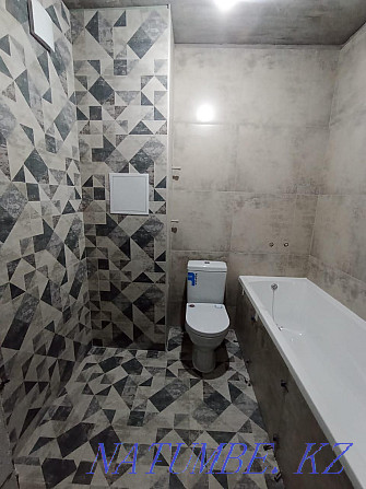 Tiling laying! Bathrooms turnkey! Astana - photo 1