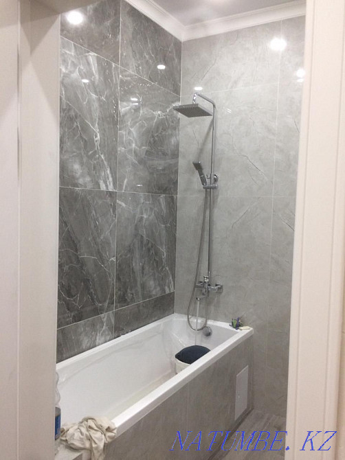 Tiling laying! Bathrooms turnkey! Astana - photo 3