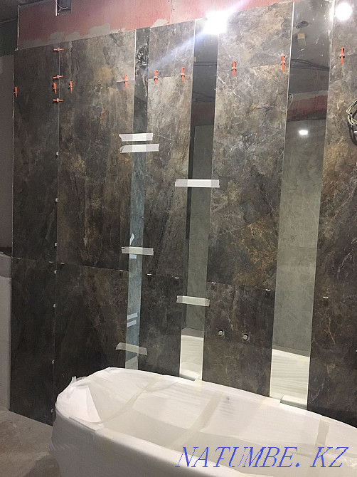 Tiling laying! Bathrooms turnkey! Astana - photo 7