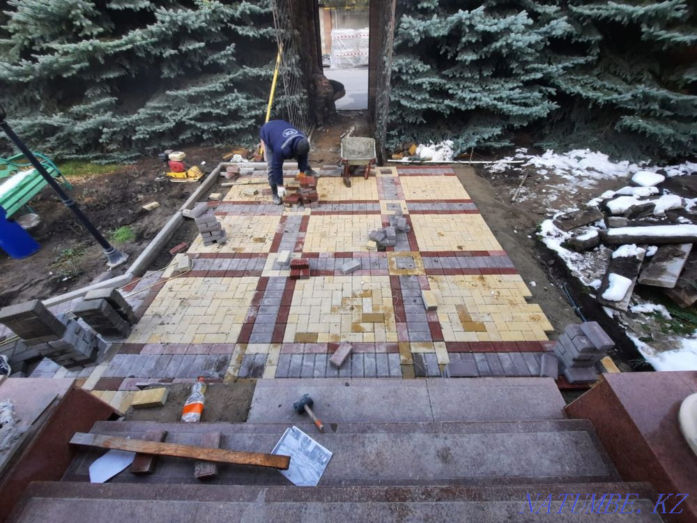 брусчатка  Алматы - изображение 4