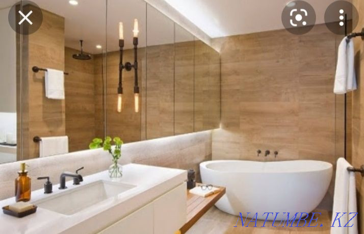 Tile. Turnkey bathroom. Karagandy - photo 1