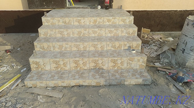 Professional and timely laying of tiles. Муратбаев - photo 8