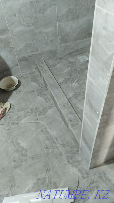 Professional and timely laying of tiles. Муратбаев - photo 6
