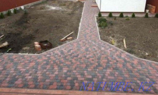 Укладка тротуарной плитки Усть-Каменогорск - изображение 2