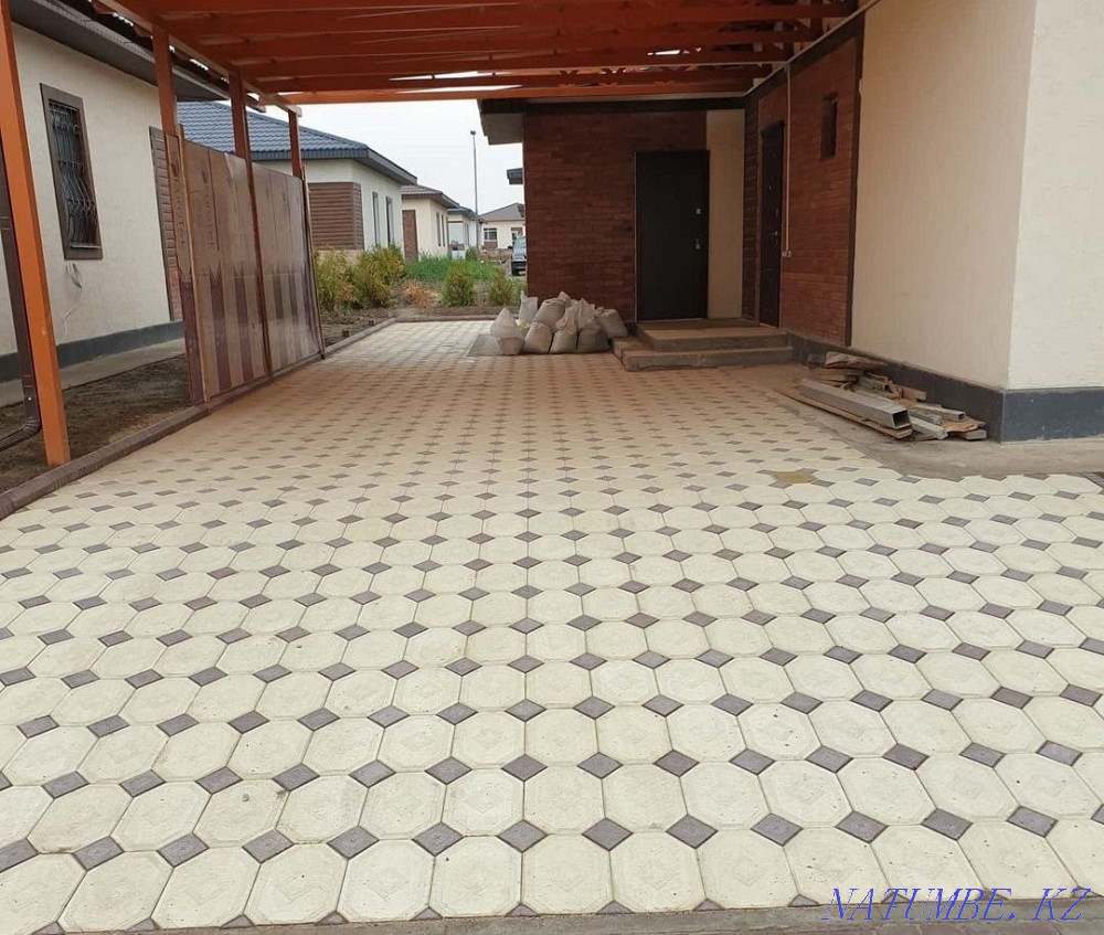Professional paver laying Almaty - photo 2