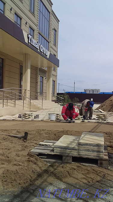 Paving stones t?leymіz, laying tiles Atyrau - photo 4