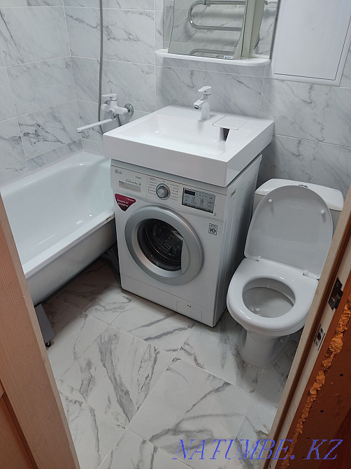 Ремонт ванной комнаты ,укладка кафельной плитки , керамогранит ! Рудный - изображение 2