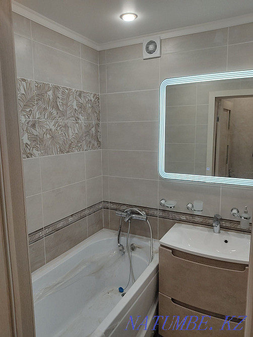 Ремонт ванной комнаты ,укладка кафельной плитки , керамогранит ! Рудный - изображение 4