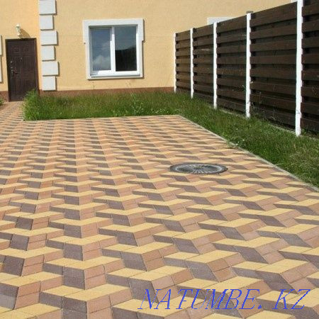 Laying paving stones and tiles, curbs, curbs, we lay quickly and with high quality Almaty - photo 6