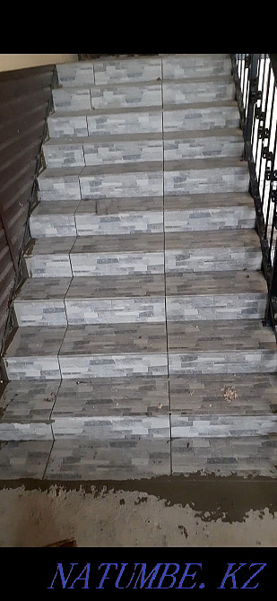 Tile laying. The ceiling is plastic. Installation of gas boilers. Shymkent - photo 2