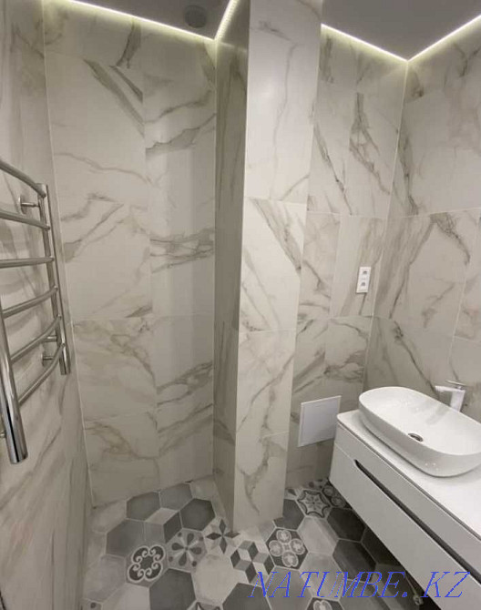 Laying tiles bathrooms and turnkey bathrooms Kostanay - photo 1