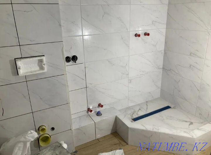 Kafelshik, tile laying, mosaic, porcelain stoneware, of any complexity, Shymkent - photo 3