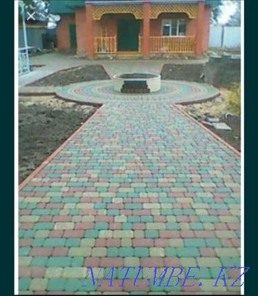 Укладка брусчатки и установка бордюр любой сложности  - изображение 7