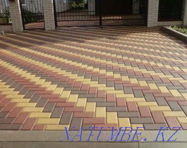 Укладка брусчатки и установка бордюр любой сложности  - изображение 5