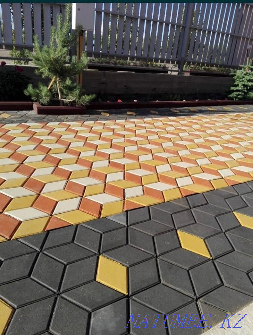 Укладка брусчатки и установка бордюр любой сложности  - изображение 2