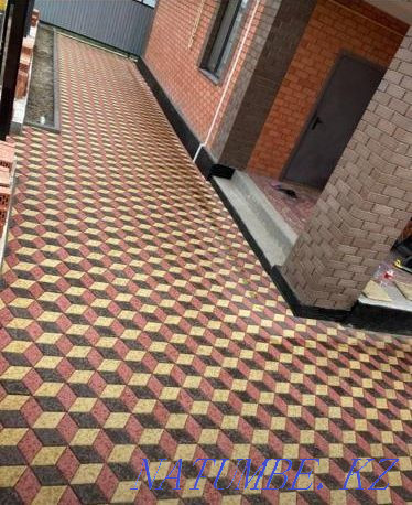 Укладка брусчатки и установка бордюр любой сложности  - изображение 4