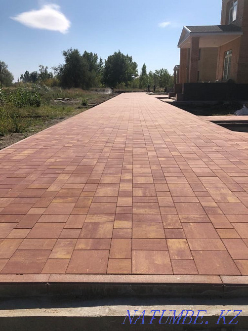 Укладка брусчатки и установка бордюр любой сложности  - изображение 8