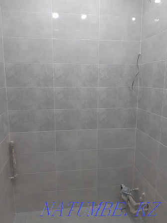 tile laying, tiles, tiler, bathtub installation Karagandy - photo 3