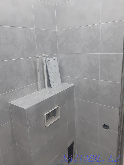 tile laying, tiles, tiler, bathtub installation Karagandy - photo 2