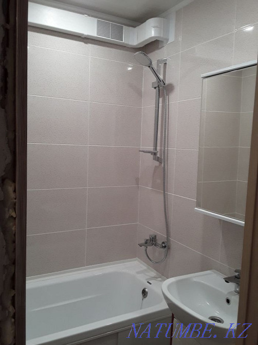 Біз төсейміз: плиткалар, фарфор плиткалары, ас үй алжапқышы, кілтке арналған ванналар.  Қостанай  - изображение 5