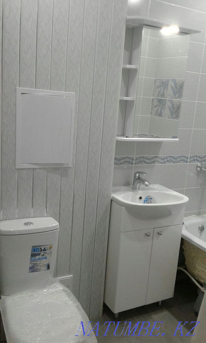 Біз төсейміз: плиткалар, фарфор плиткалары, ас үй алжапқышы, кілтке арналған ванналар.  Қостанай  - изображение 4