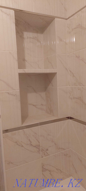 Укладка кафеля любой сложности качественно и в срок. Актобе - изображение 1