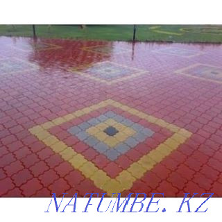 Decorative stones paving stones balusters columns paving slabs 3D panel Atyrau - photo 7