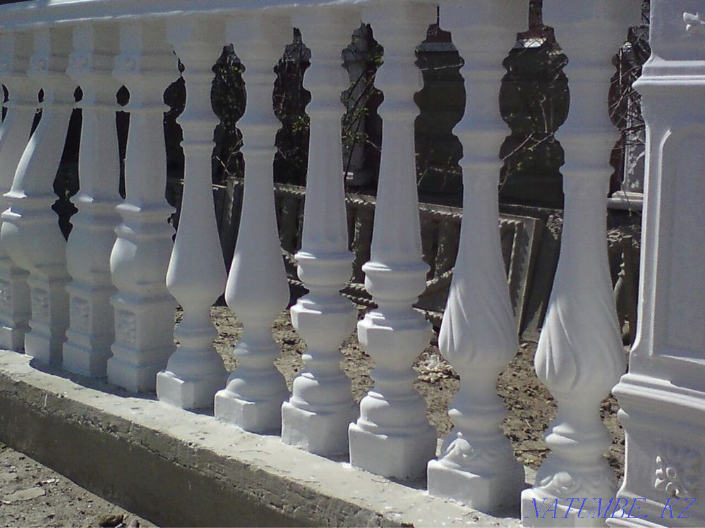 Decorative stones paving stones balusters columns paving slabs 3D panel Atyrau - photo 5