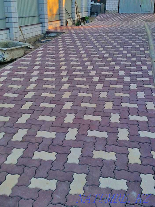 Laying paving stones and paving slabs Aqtobe - photo 5