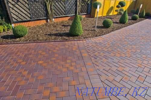 Laying paving stones and paving slabs Aqtobe - photo 2