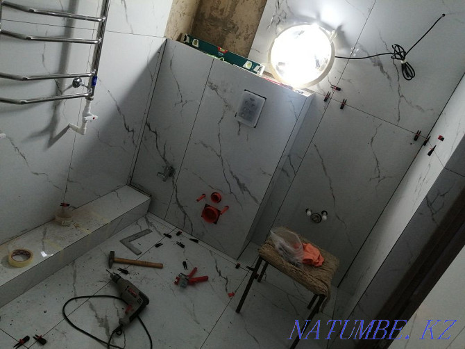 Tiler Plumber Turnkey bathroom Atyrau - photo 2