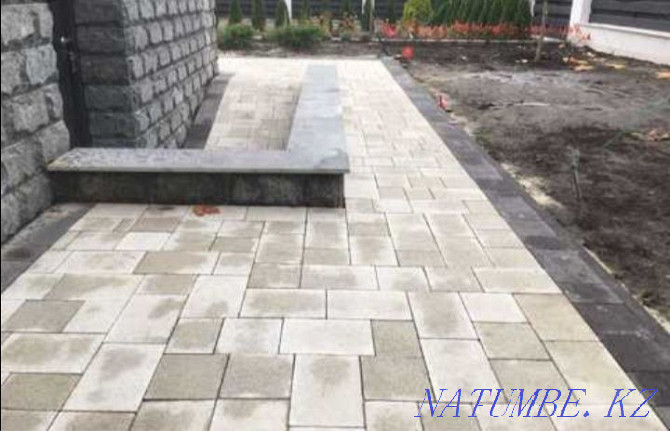 Paving stones laying, screed experience 15zhyl zhumys Кайтпас - photo 4