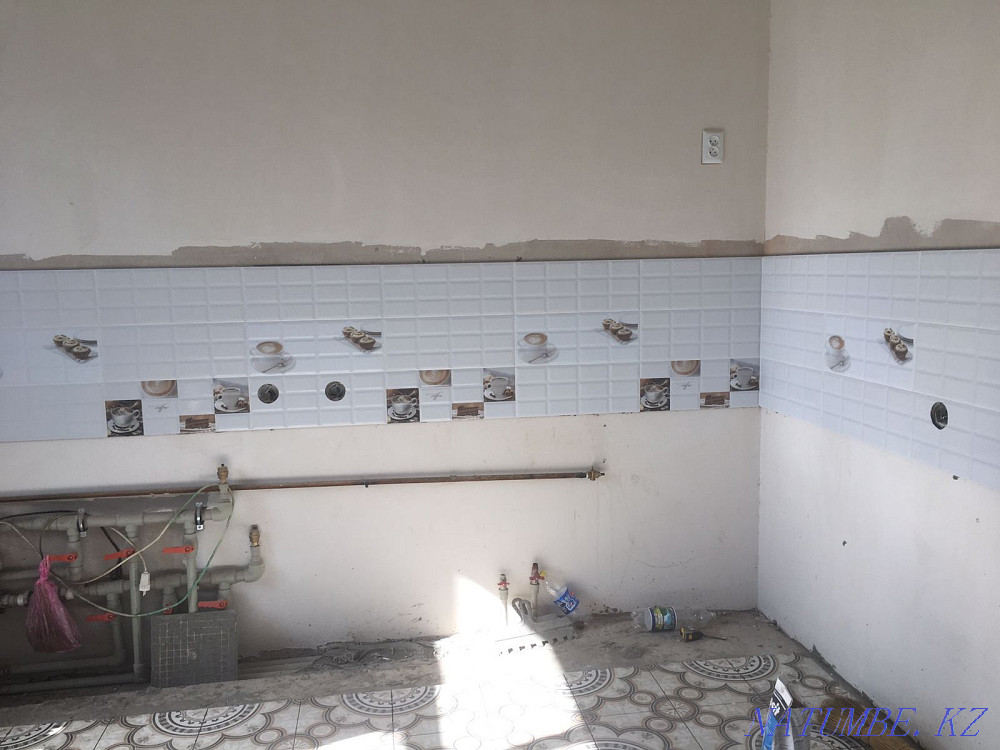 Кафельщик керамагранит фартук Нуркен - изображение 3