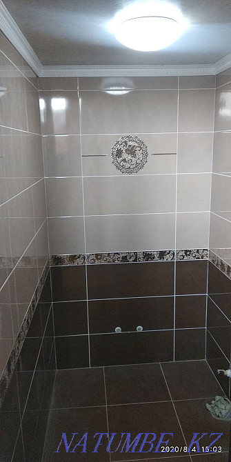 Tile laying. Baths, saunas 'under the tree' Shymkent - photo 2