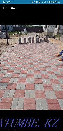 Laying paving stones of any complexity Almaty - photo 6